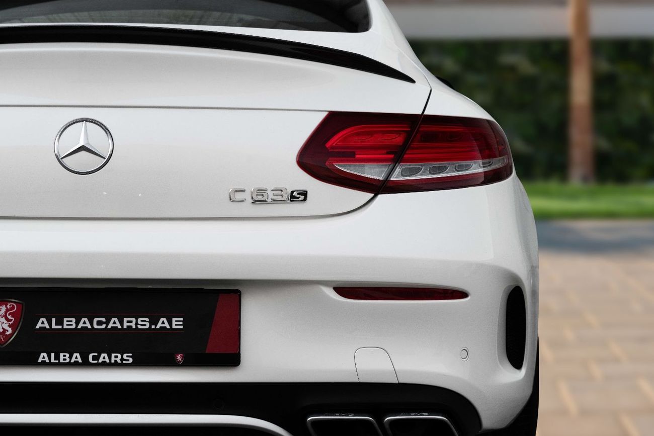 مرسيدس بنز C 63 AMG Std | 3,721 P.M  | 0% Downpayment | Well Maintained!