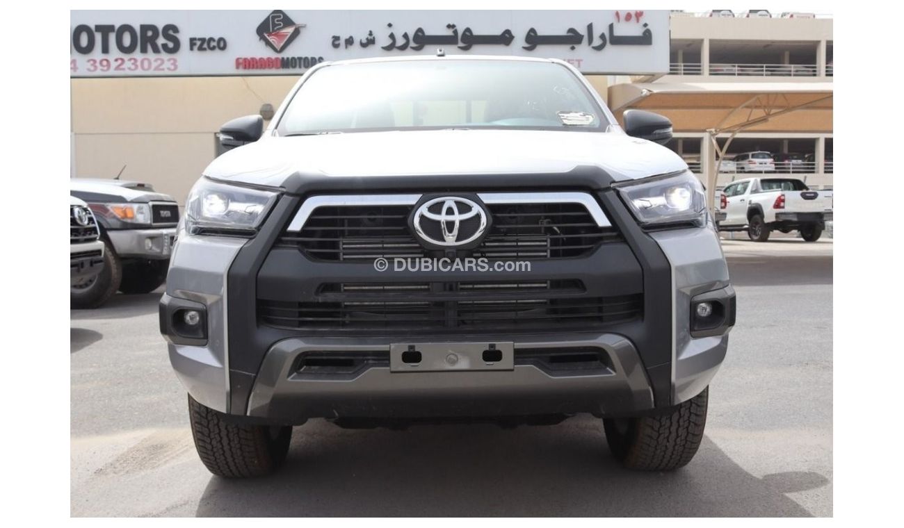 Toyota Hilux 2023 TOYOTA HILUX ADVENTURE 2.8 DIESEL MANUAL TRANSMISSION  **التصدير فقط خارج الخليج**