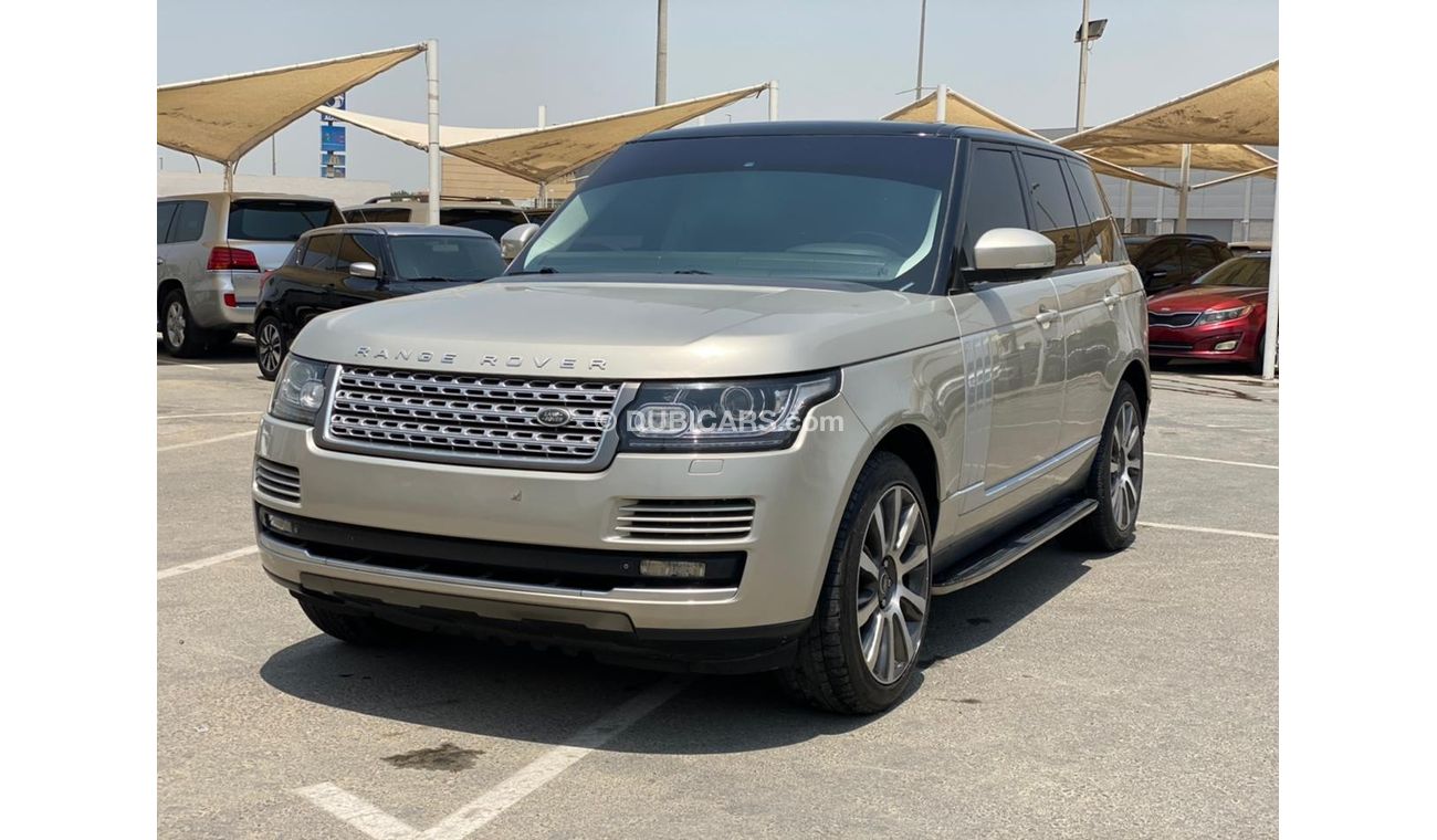 لاند روفر رينج روفر رنج روفر فوج اس اي سوبر تشارج وارد امريكا بحاله ممتازه