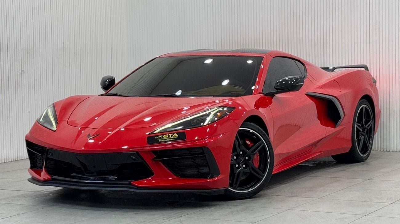 Chevrolet Corvette 3LT 6.2L (495 HP) Coupe 2021 Chevrolet Corvette C8 Z51 3LT, Nov 2025 Chevrolet Warranty, FASH, GCC