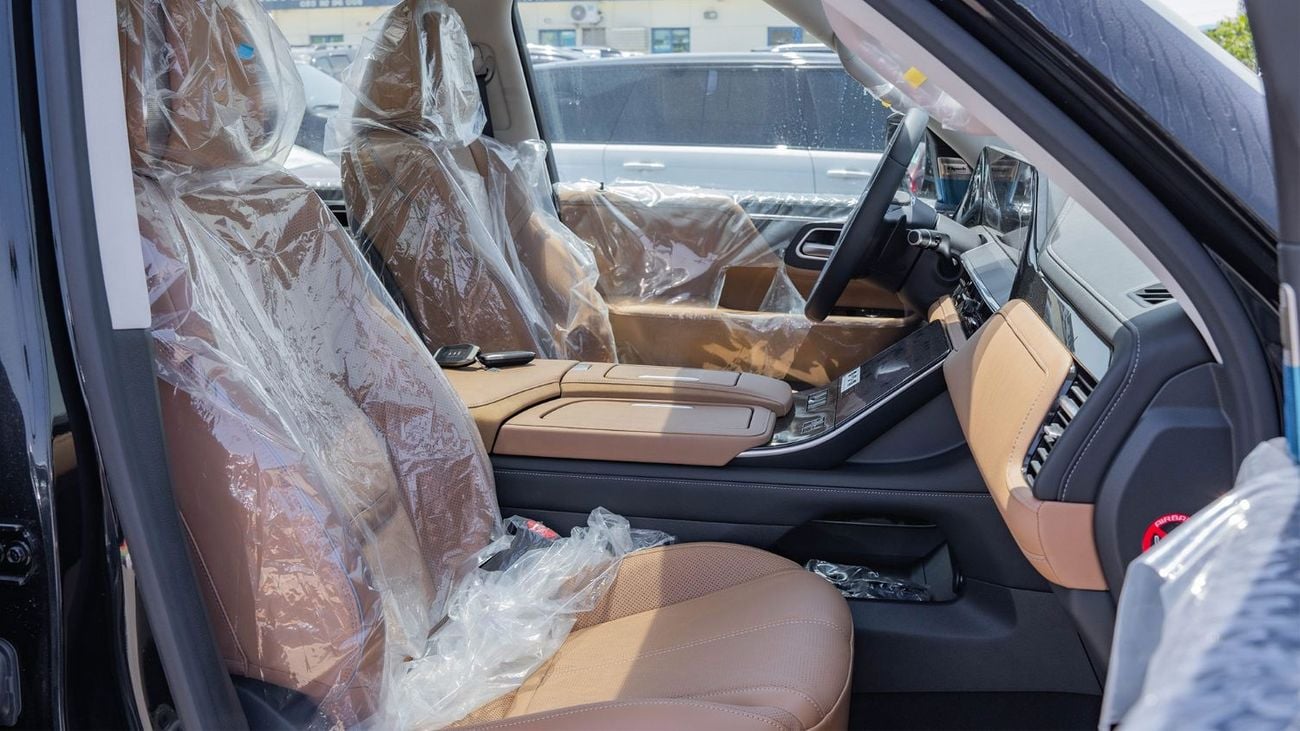 إنفينيتي QX80 2026 Infiniti QX80 Sensory 3.5L AT Petrol (Black-Tan)