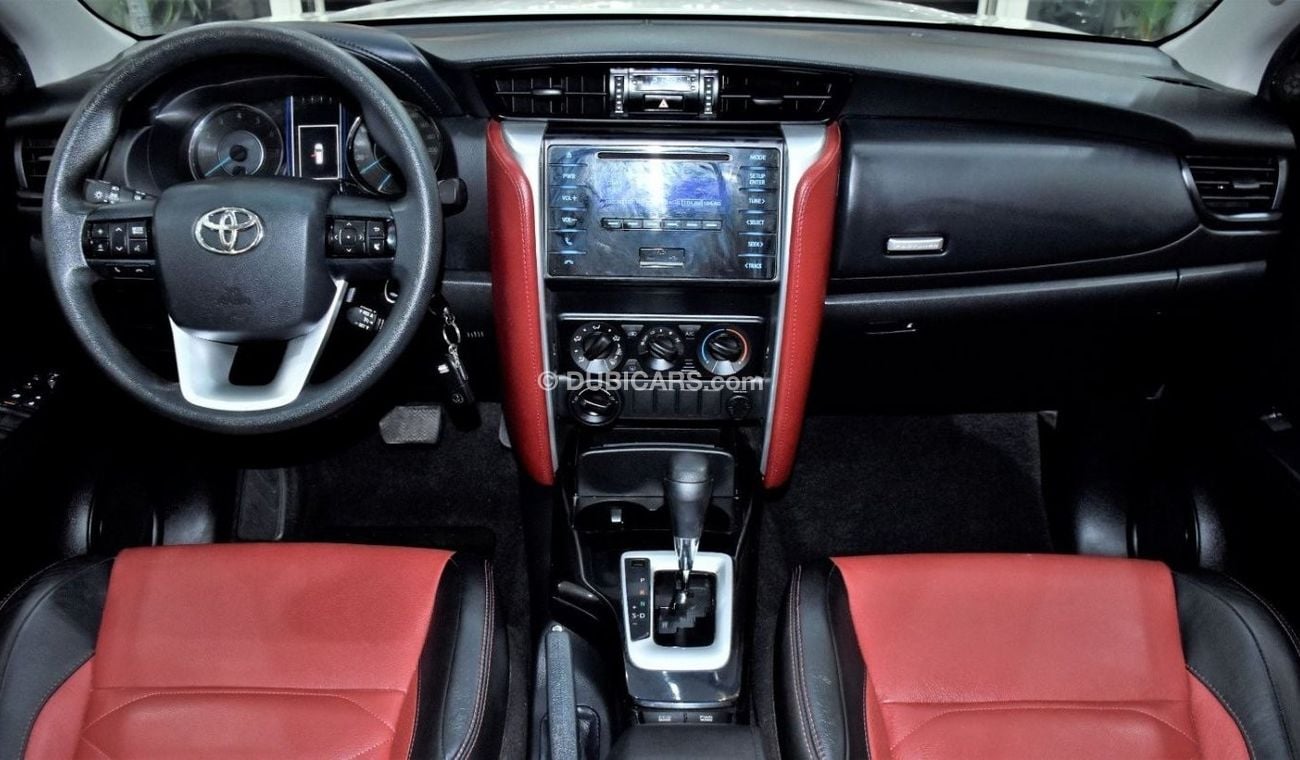 Toyota Fortuner EXCELLENT DEAL for our Toyota Fortuner TRD Sportivo ( 2018 Model ) in White Color GCC Specs