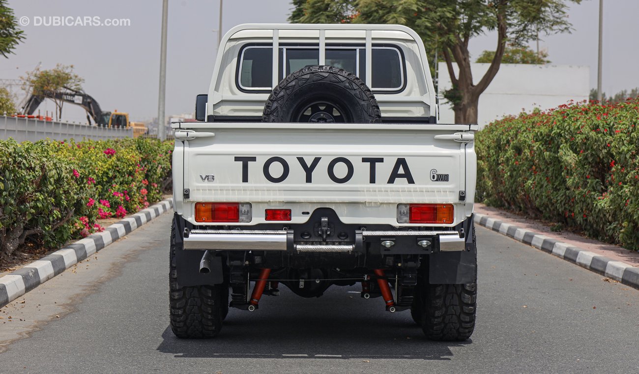 Toyota Land Cruiser Pick Up Black Mountain 6X6 79-Series 4.5L V8 Turbo Diesel , 2022 , GCC , 0Km , (ONLY FOR EXPORT)