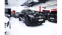 Mercedes-Benz GLE 63 AMG COUPE 4MATIC (2017) 5.5L V8 Bi TURBO GCC SPECS WITH LOW MILEAGE UNDER WARRANTY