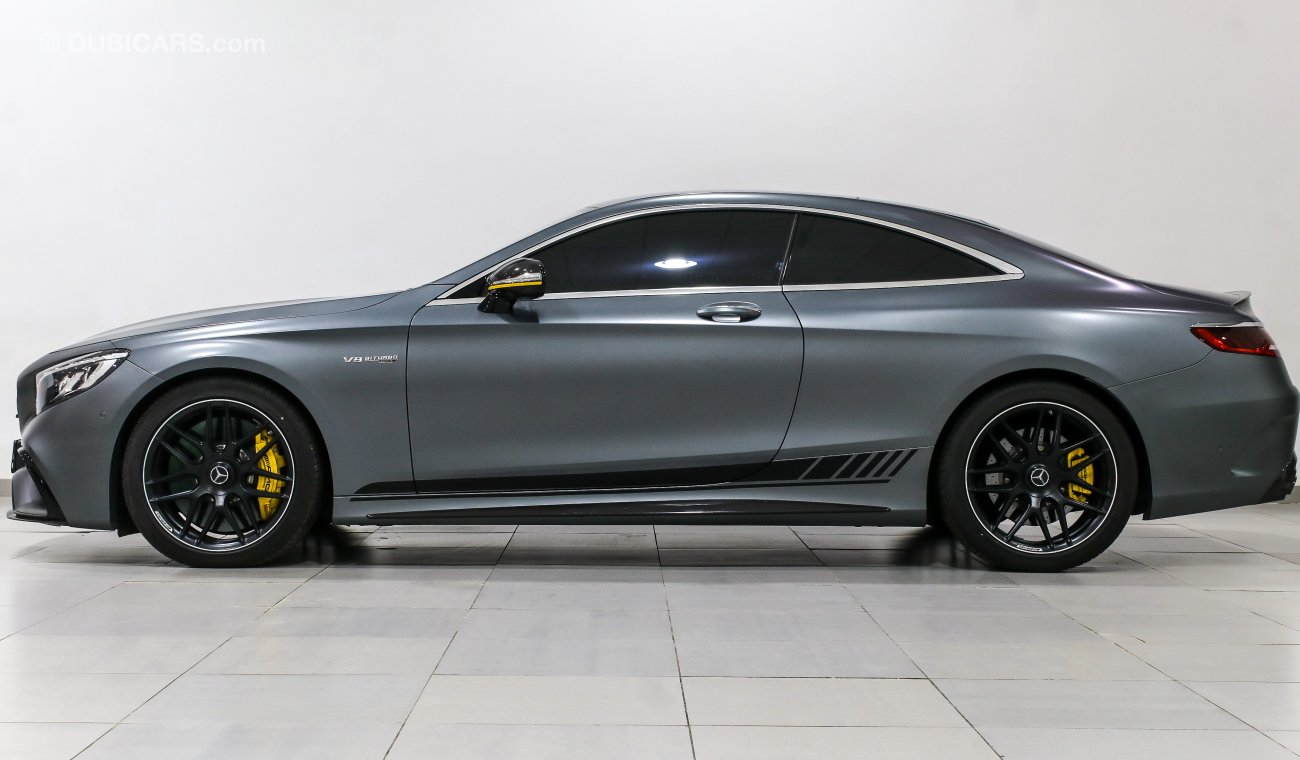 Mercedes-Benz S 63 AMG Coupe 4 Matic Yellow Night Edition