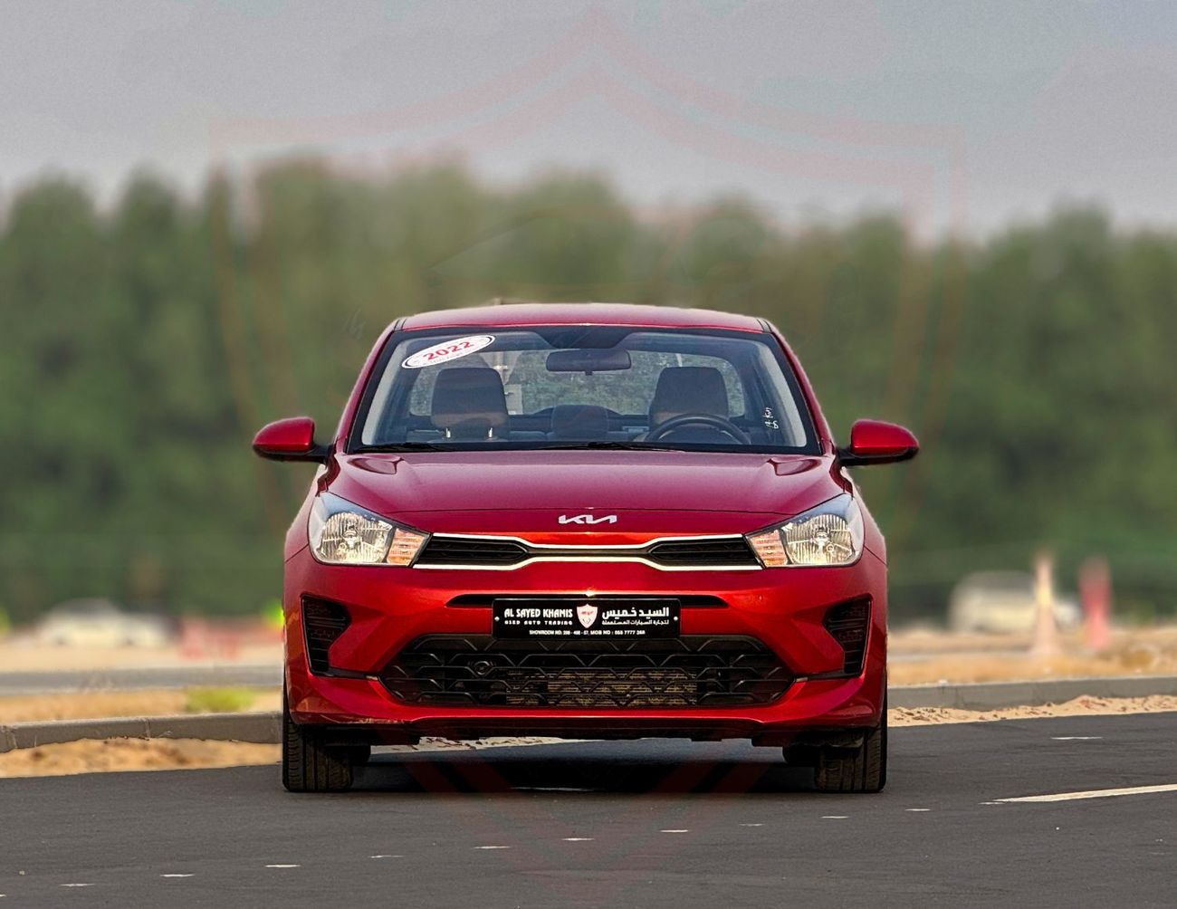 Kia Rio EX 1.4L (107 HP) Sedan Kia Rio 1.4L 2022 GCC accident free in excellent condition 521 P.M