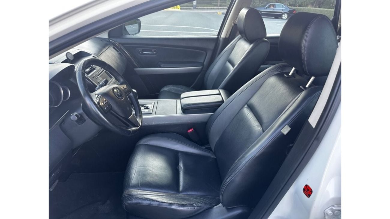 مازدا CX9 موديل 2011 خليجي فل مواصفات كراسي جلد ومثبت سرعه وتحكم كهربي كأمل ونظام صوت ممتاز وكاميرا خلفيه