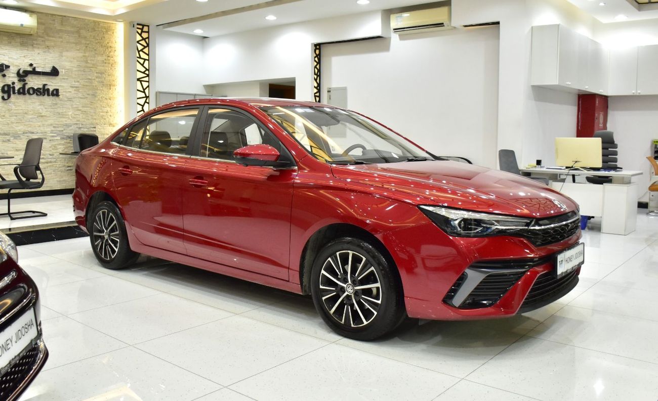 أم جي 5 EXCELLENT DEAL for our MG 5 ( 2025 Model ) in Red Color GCC Specs