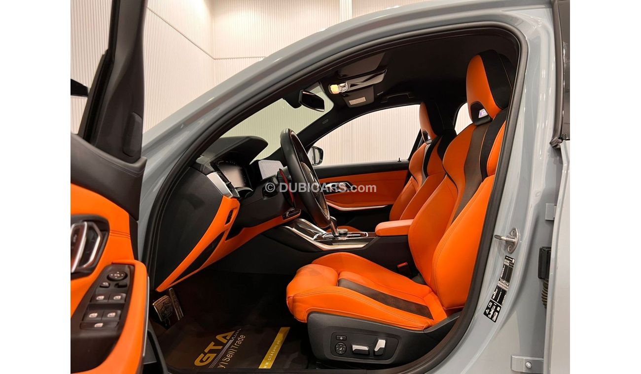 بي أم دبليو M3 2022 BMW M3 Competition, FEB 2027 BMW Warranty + Service Contract, GCC