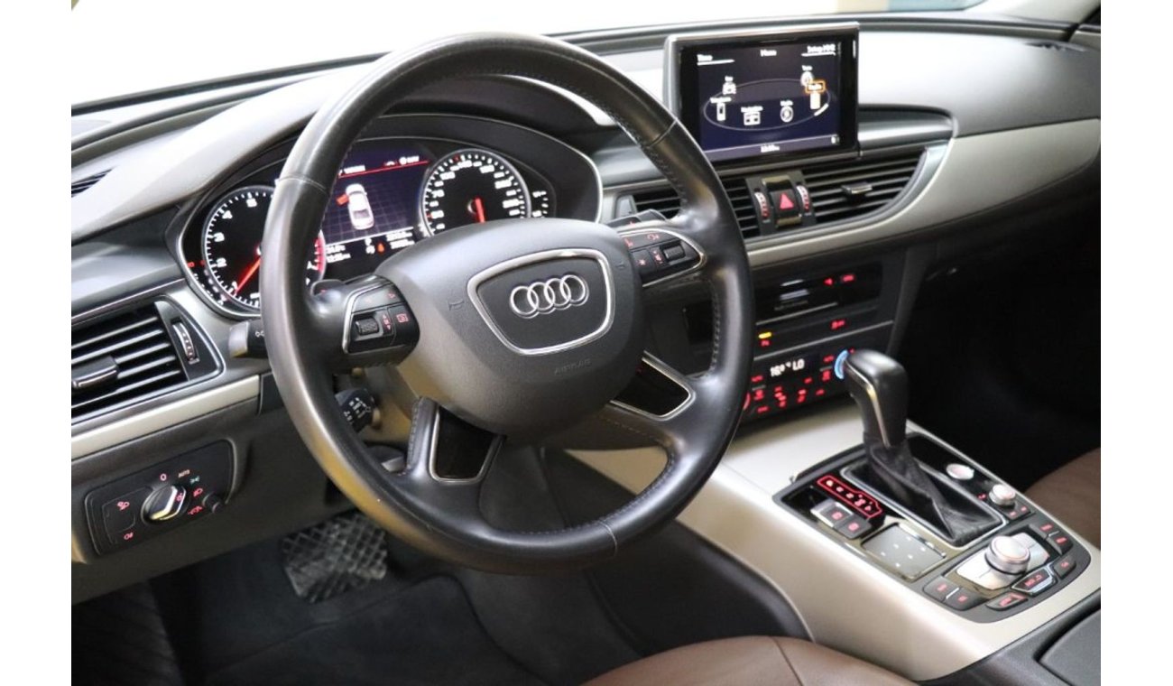 أودي A6 Audi A6 2017 GCC under Warranty with Zero Down-Payment.
