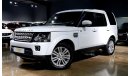Land Rover LR4 Warranty, Full History, GCC, Low Kms