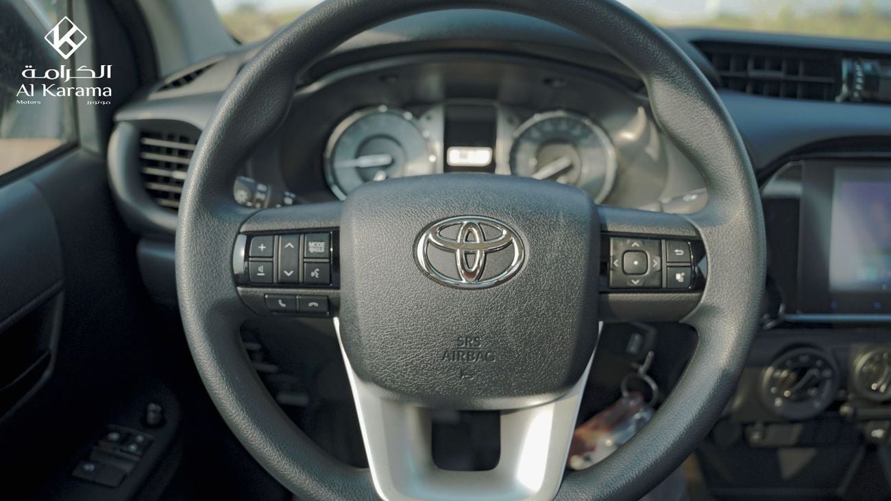 تويوتا هيلوكس GLX 2.7L GLS - 4x4 Manual Transmission | Diff Lock | Rear Camera | Single Cabin