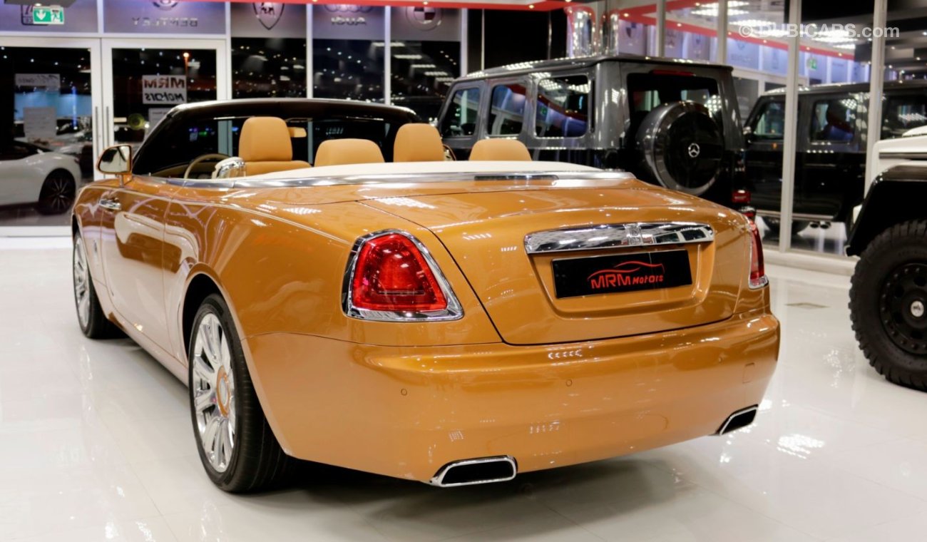 رولز رويس داون ROLLS ROYCE DAWN  VIP DROPHEAD COUPE  -2017-8500 KM-GCC SPECS -SHOWROOM CONDITION