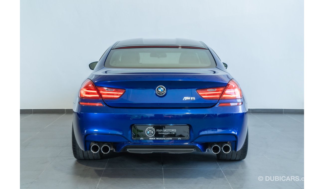 BMW M6 2014 BMW M6 Gran Coupe / Individual Spec / Full Option