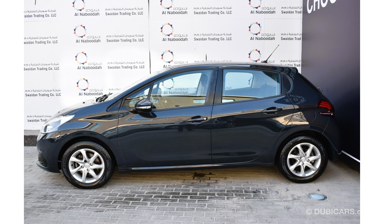 Peugeot 208 AED 459 PM | 1.6L ACTIVE GCC AGENCY WARRANTY UP TO 2024 OR 100K KM