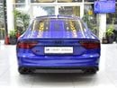 أودي S7 EXCELLENT DEAL for our Audi S7 Quattro TFSi ( 2016 Model ) in Blue Color GCC Specs