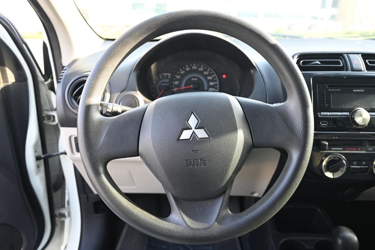 Mitsubishi Mirage GLX 1.2L - FREE REGISTRATION - GCC - MITSUBISHI MIRAGE  2014 - LOW MILEAGE