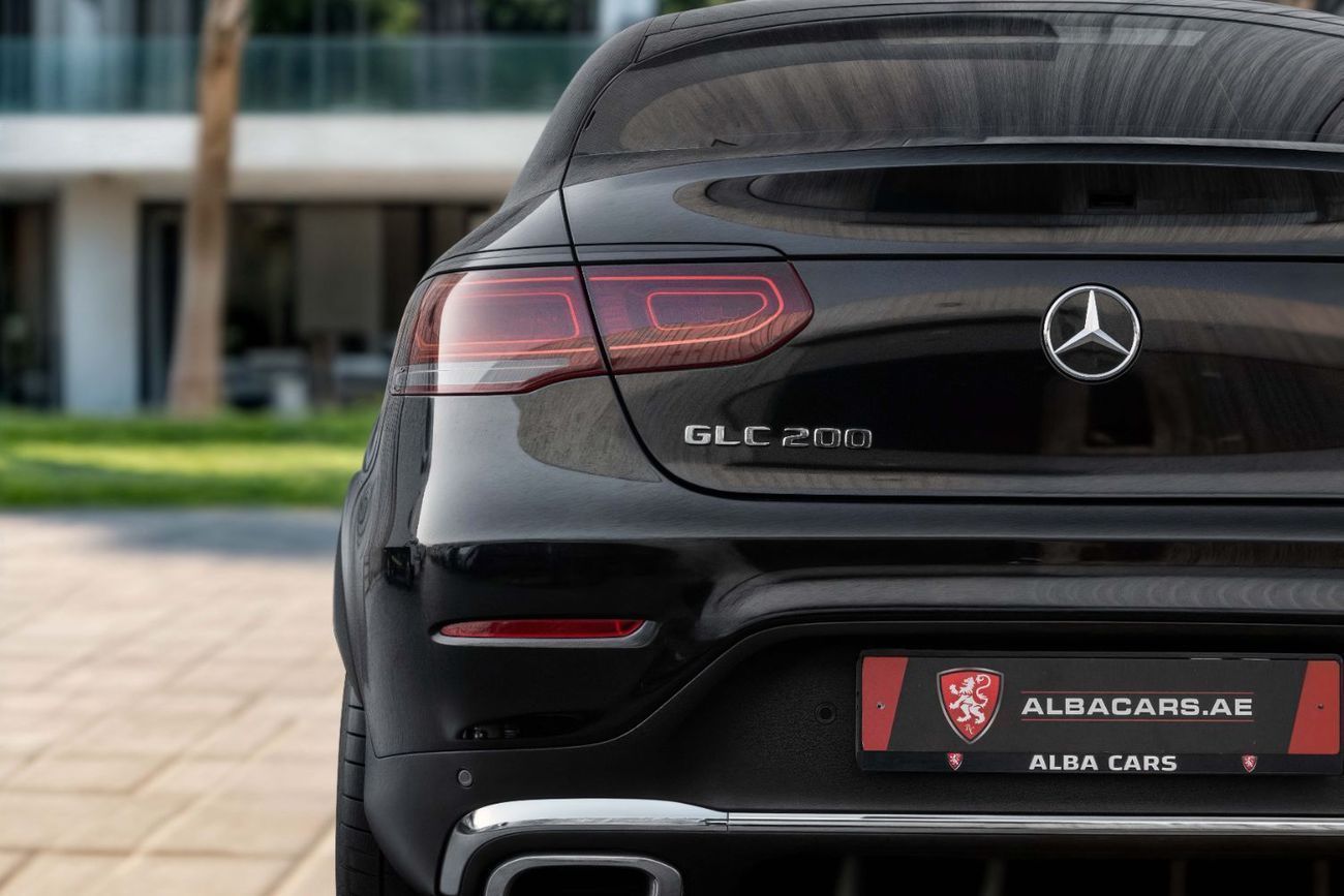 مرسيدس بنز GLC 200 GLC 200 Coupe | 3,682 P.M | 0% Downpayment | Immaculate Condition!