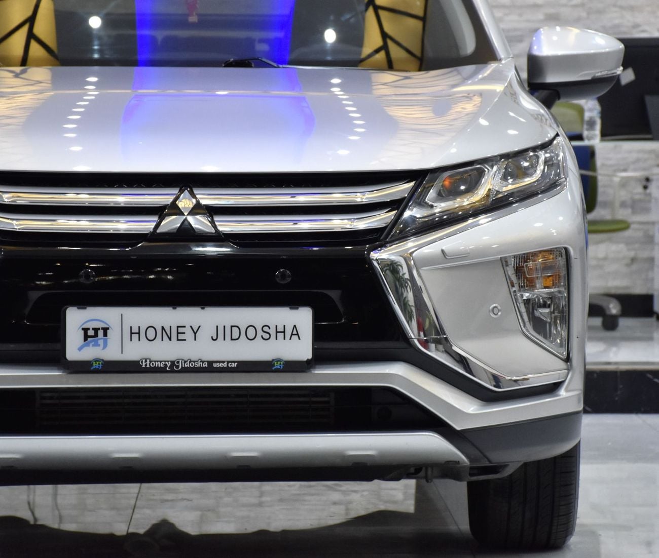 ميتسوبيشي إكلبس كروس GLS HIGH LINE EXCELLENT DEAL for our Mitsubishi Eclipse Cross ( 2019 Model ) in Silver Color GCC Specs