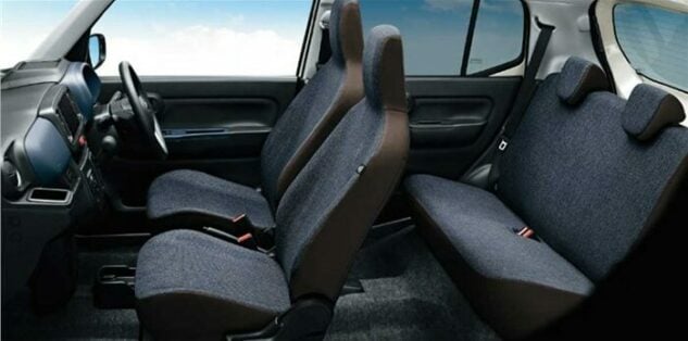 Suzuki Alto interior - Seats