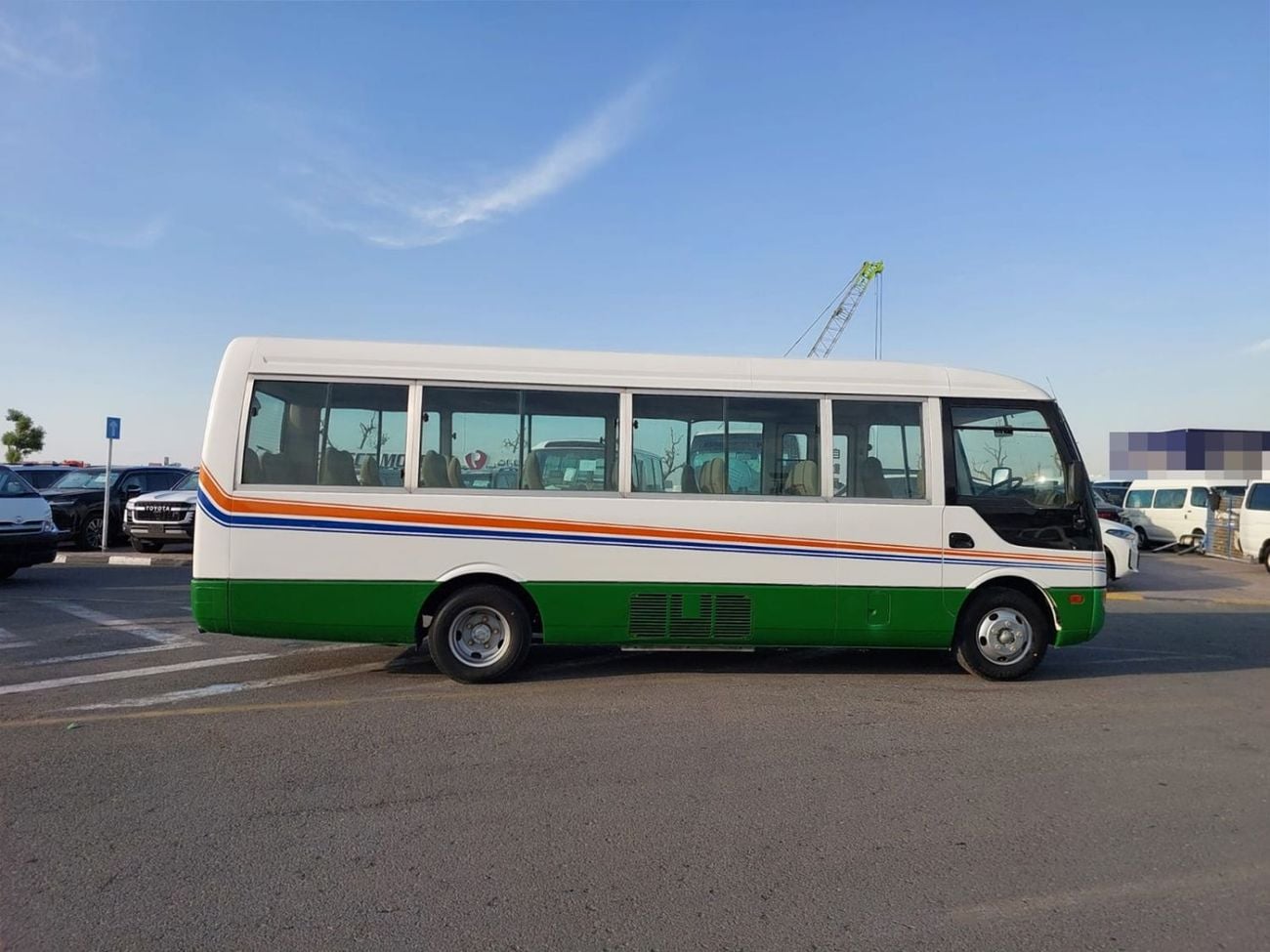 Mitsubishi Rosa MITSUBISHI ROSA BUS RHD 2001 MODEL 5.2 L DIESEL MANUAL(PM01614)