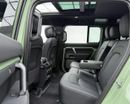 لاند روفر ديفندر 2023 Land Rover Defender P400 110 75th Anniversary, 2028 LR Warranty + Service Pack, Low Km, GCC