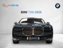 BMW 735i BMW 7 Series 735 2026 (Export  Only)