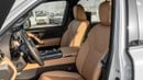 لكزس LX 700h 2026 Lexus LX700h Signature 3.5L AT Hybrid With Auto Parking (White-Tan)