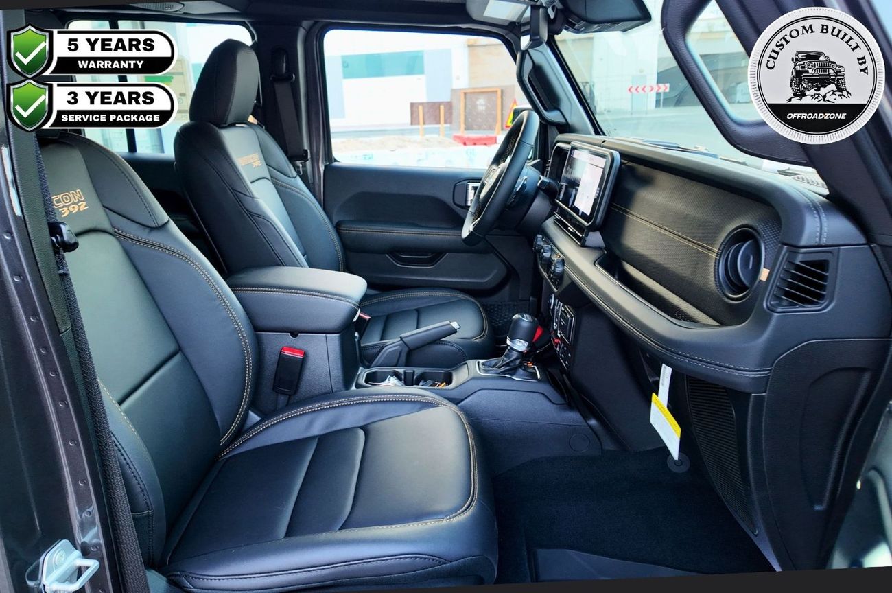 Jeep Wrangler Rubicon 392 6.4L V8 | 5 YRS DEALER WARRANTY & 3 YEARS DEALER SERVICE PACKAGE