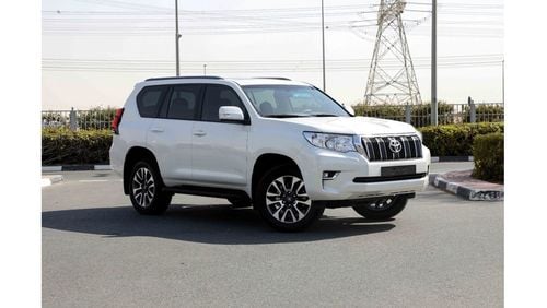تويوتا برادو 2023 Toyota Prado 4.0 GXR DR P CB SR AT - Pearl White inside beige