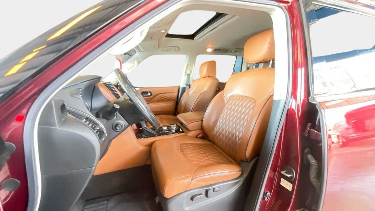 Infiniti QX80 Luxe Sensory ProActive  Black Edition | Guaranteed Warranty | 0 Down Payment