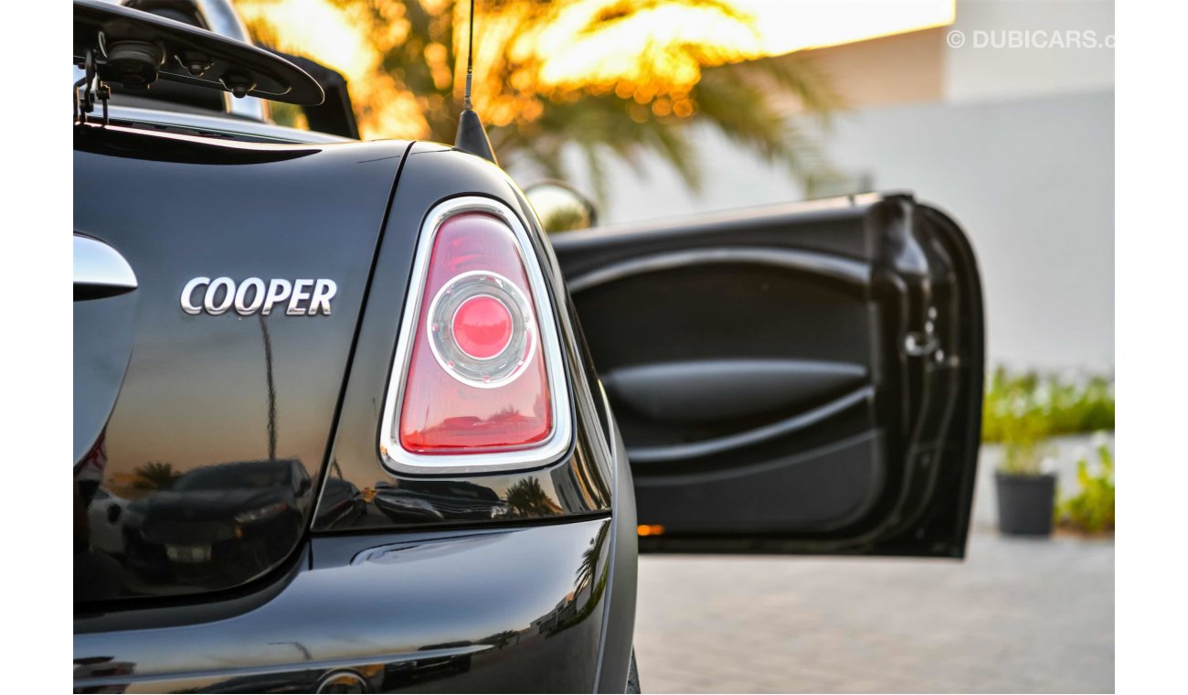 Mini Cooper Roadster - AED 960 Per Month - 0% DP