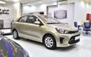 كيا بيجاس EXCELLENT DEAL for our KIA Pegas ( 2021 Model ) in Beige / Gold Color GCC Specs