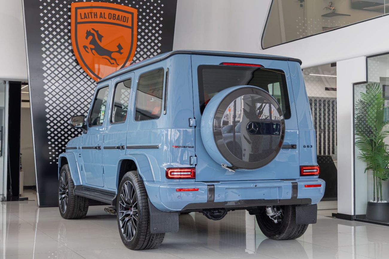 مرسيدس بنز G 63 AMG Double Night Pack|Fully Loaded|2026 Fully Cardbon Fiber |Gargash Auto Warranty PERFOMANCE PACKAGE
