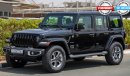 Jeep Wrangler Unlimited Sahara V6 , GCC , 2022 , 0Km , With 3 Yrs or 60K Km WNTY @Official Dealer Exterior view
