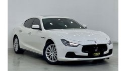 Maserati Ghibli Std Std 2017 Maserati Ghibli S, Maserati Warranty-Full Service History-GCC