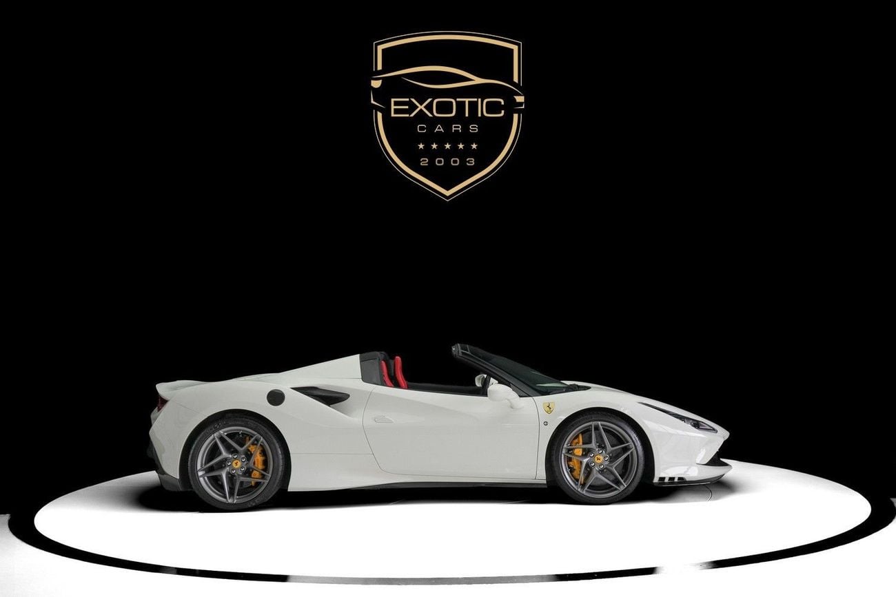فيراري ف ٨ سبيدر STD (3.9L · 8 Cyl · Automatic · Petrol · Convertible · Rear Wheel Drive · 2 Seats · 2 Door)