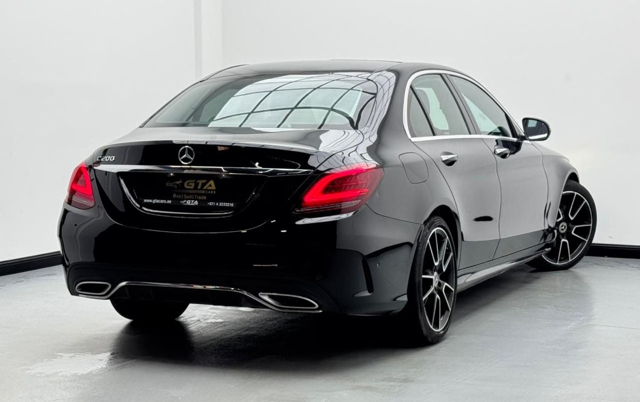مرسيدس بنز C 200 2020 Mercedes-Benz C200 AMG, Service History, 1 Year Warranty, Excellent Condition, GCC