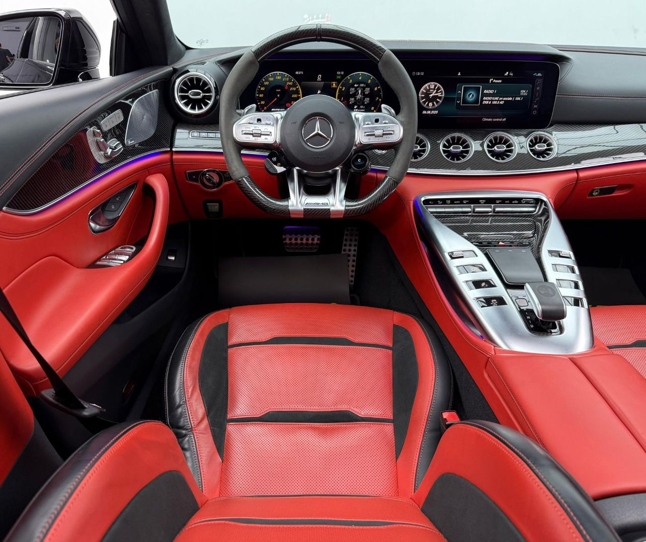 مرسيدس بنز أي أم جي جي تي 63 2019 Mercedes-AMG GT63S 4MATIC+,1 Year Unlimited KM Warranty, Full Agency Service History, GCC