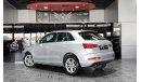 Audi Q3 AED 1600/MONTHLY | 2015 AUDI Q3 35 TFSI QUATTRO | GCC