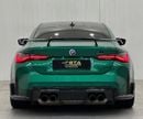 BMW M4 2021 BMW M4 Competition, Warranty, Aug 2026 BMW Service Pack, Full Options, Low Kms, GCC