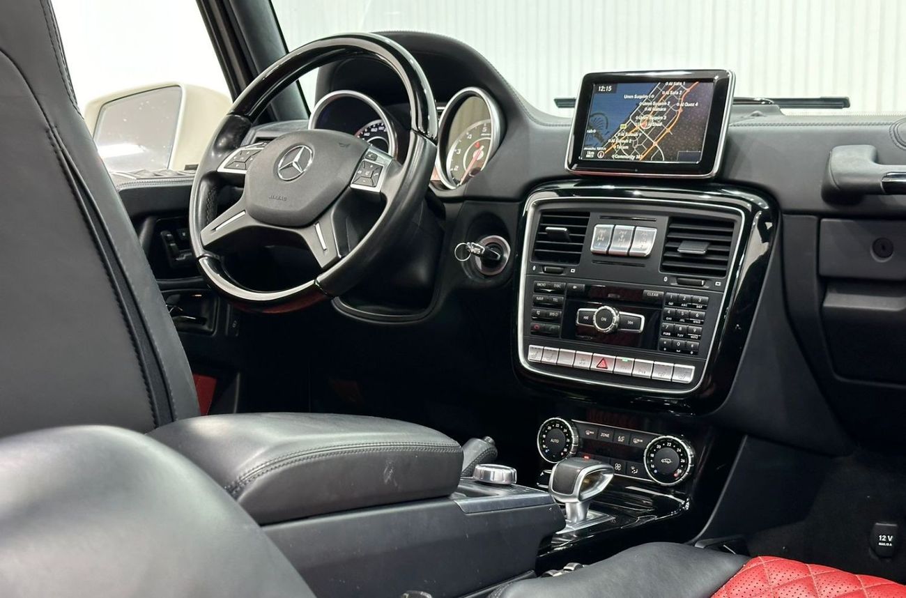 Mercedes-Benz G 63 AMG 2015 Mercedes G 63 AMG(Full Option), 3 Years GTA Service Contract, Full Service History, GCC