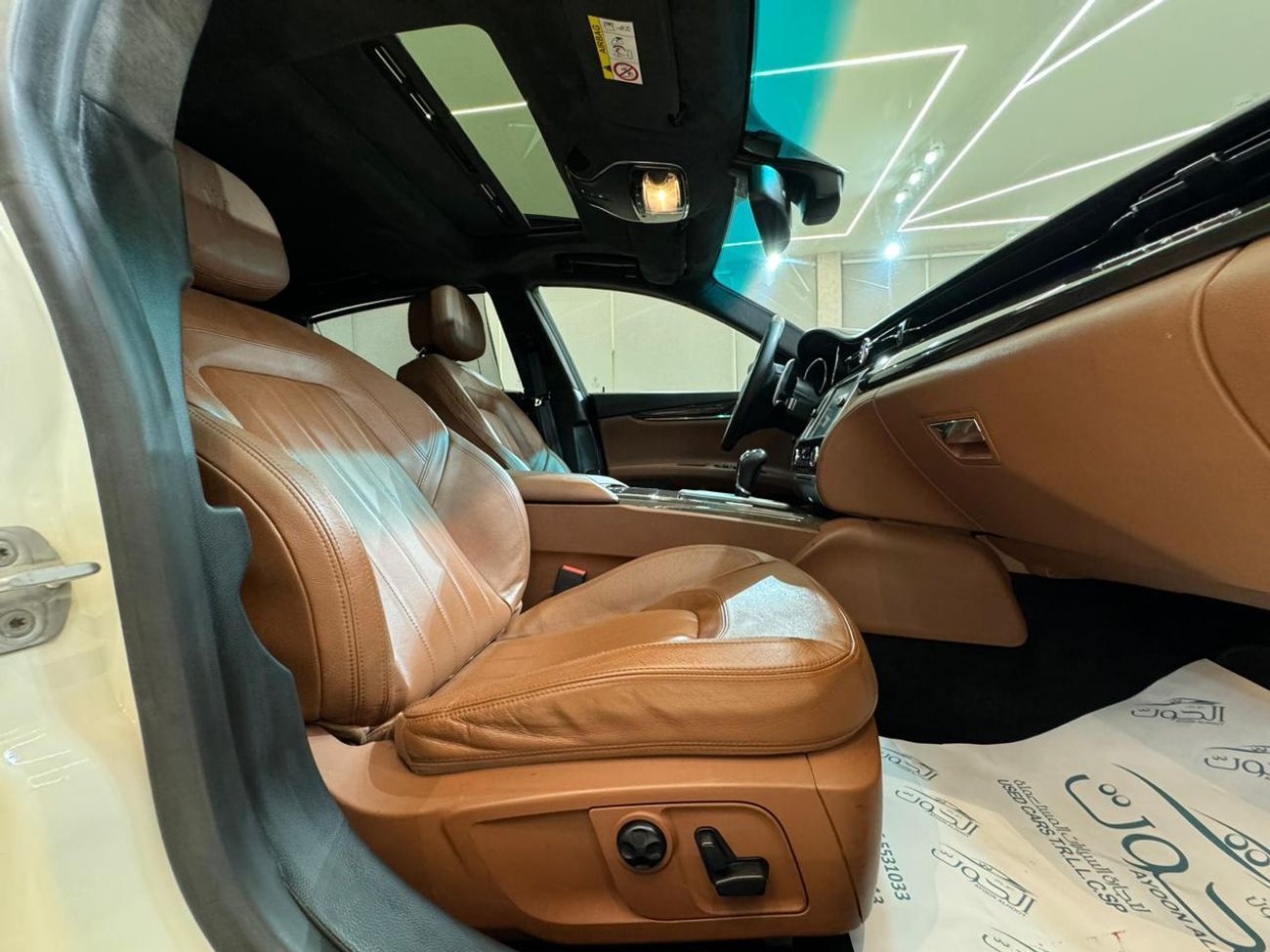 مازيراتي كواتروبورتي S Q4 3.0L (530 HP) SPECIAL MASERATI QUATTROPORTE S V6 ENGINE || GCC SPECS || ACCIDENT FREE || TOP OF