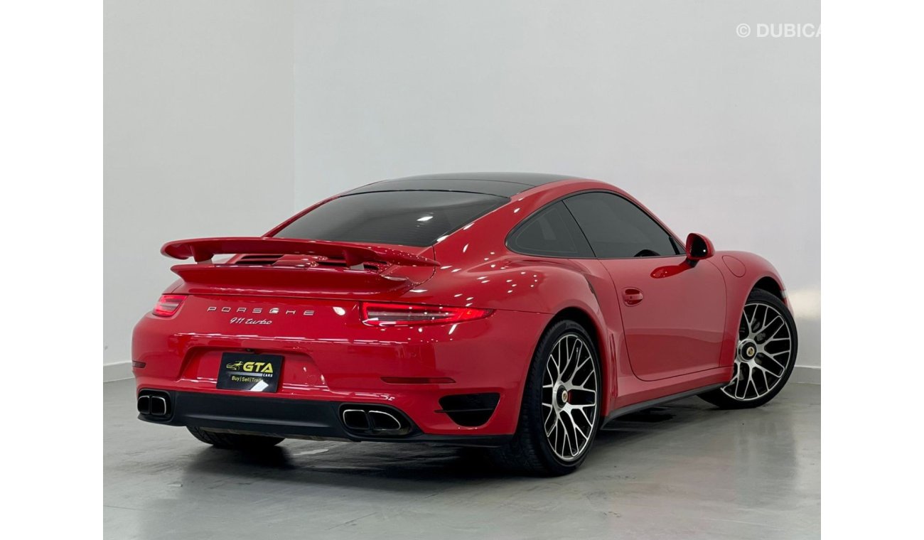 Porsche 911 Turbo 2015 Porsche 911 Turbo, Porsche Warranty, Service History, Low KMs, GCC