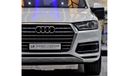 Audi Q7 EXCELLENT DEAL for our Audi Q7 ( 45TFSi Quattro ) 2016 Model / White Color GCC Specs