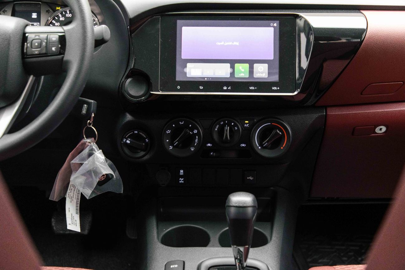 Toyota Hilux DLX 2.4L - Super White Inside Red | Export Only