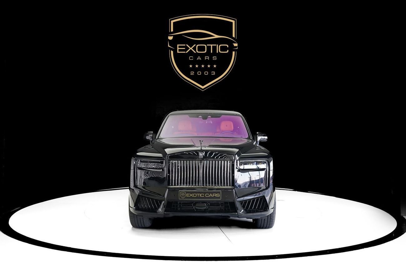Rolls Royce Cullinan BLACK BADGE FACELIFT