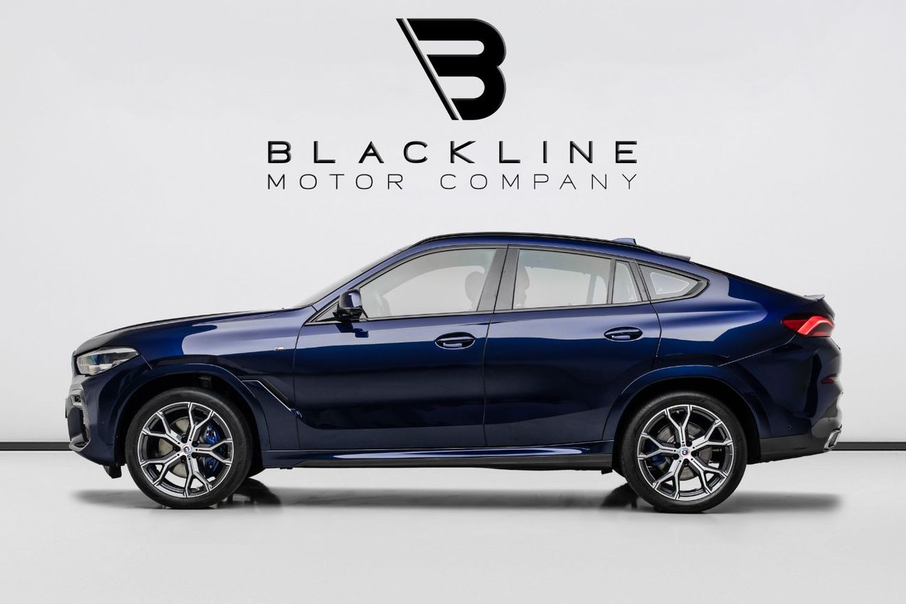 BMW X6 40i M Sport 3.0L 2023 BMW X6 xDrive40i, 2027 BMW Warranty + 2032 BMW Service Contract, Low KMs, GCC