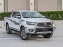 تويوتا هيلوكس Toyota Hilux pickup LHD 2021 white diesel engine 4-cylinder 2.4L