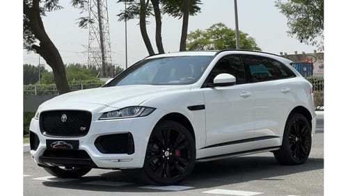 Jaguar F Pace JAGUAR F PACE S 2017 GCC V6 3.0L FULL OPTIONE FULL AGENCY SERVICE HISTORY ORIGINAL P